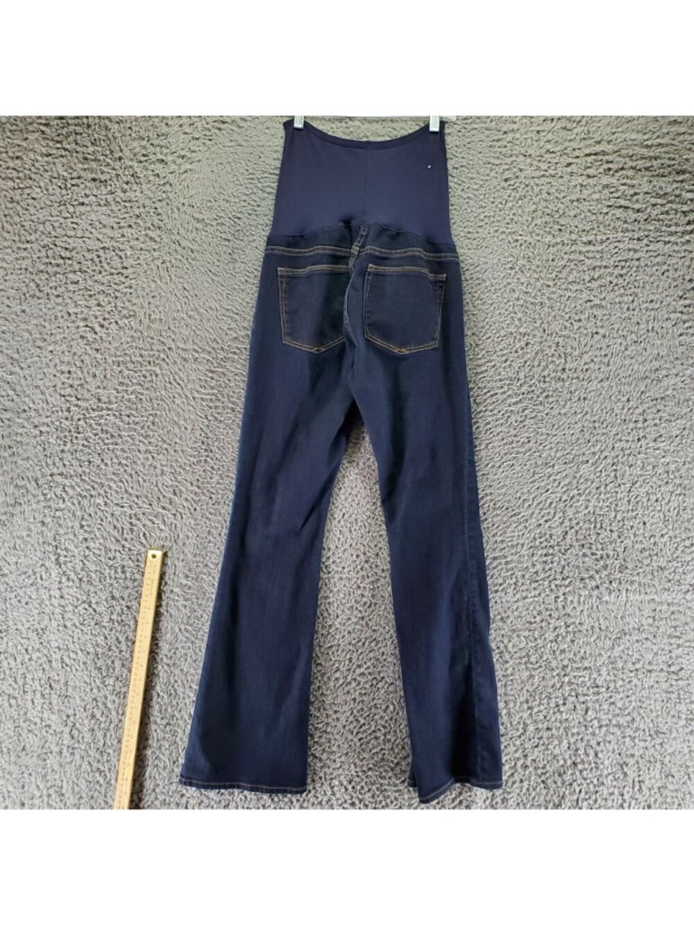Gap Jeans Womens 27/4 Maternity Blue Sexy Boot Stretch Denim *Read* - Picture 9 of 10